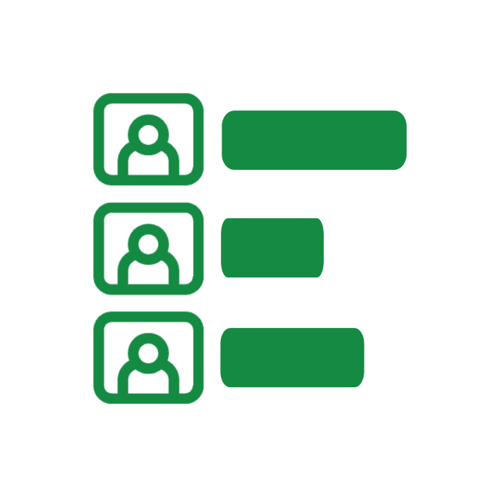 a gif of three polling options, the bars beside them growing and shrinking, representing globalmeet's webcast engagement offerings